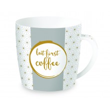 Чаша Mug 350мл But First Coffee